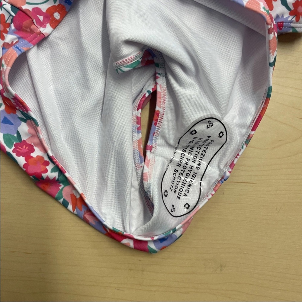 Chic Soul 3XL One Piece Swimsuit “Bahama Beauty” Pink Floral Plus Size Swim NWT - Picture 8 of 8